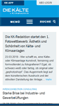 Mobile Screenshot of diekaelte.de